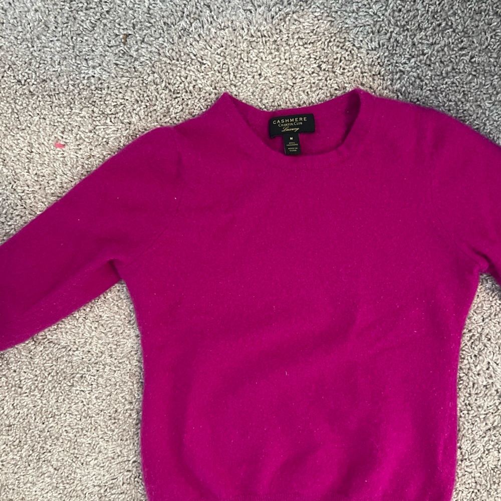 Cashmere woollen sweater